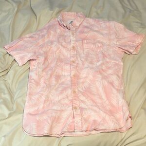 SurfSide Supply Medium Pink tree short sleeve shirt